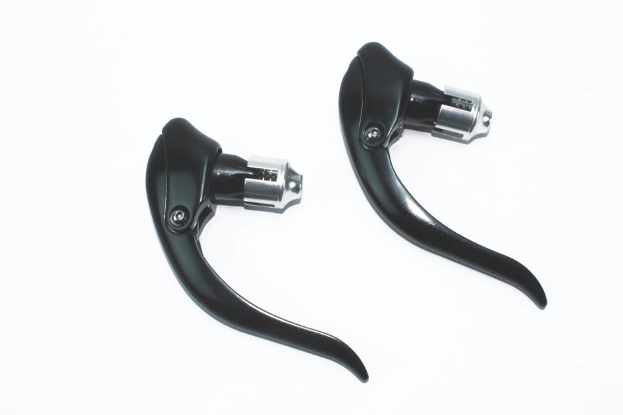 Braking lever set for time trial handle