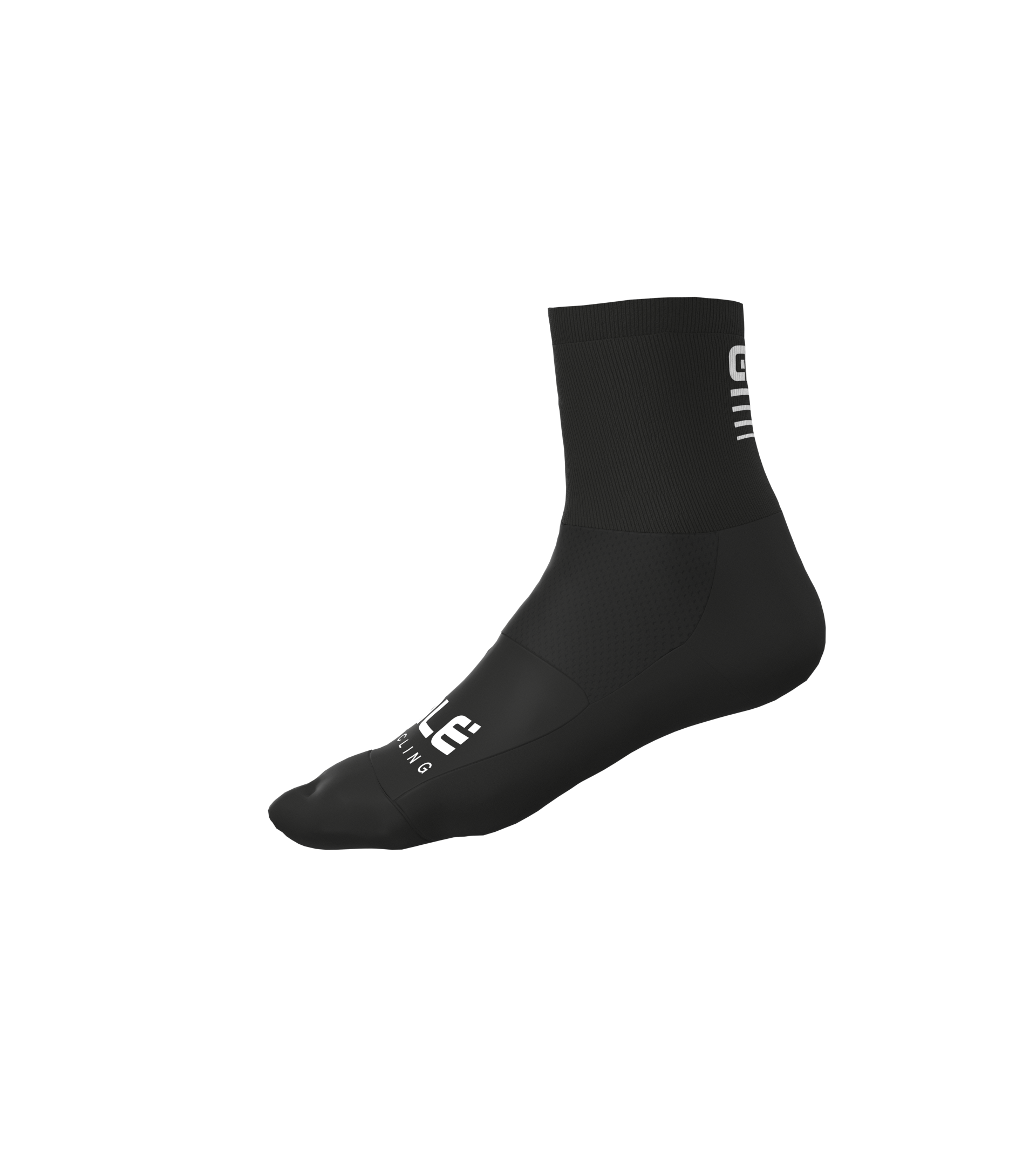 Alé Strada 2.0 Cycling Socks Black 14cm