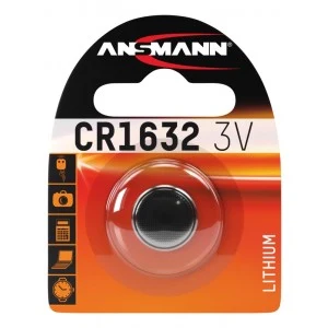 Zdjęcia - Akcesoria rowerowe Ansmann CR1632 Battery 3V For Shimano Di2 12 speed. 1516-0004 