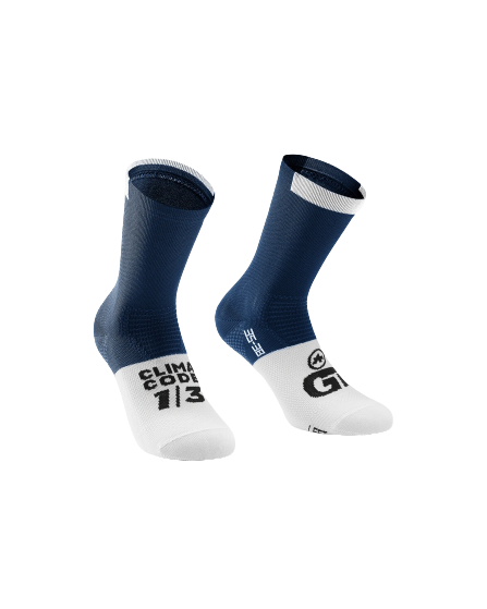 Assos GT C2 Cycling Socks Stone Blue