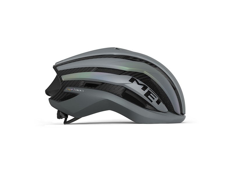 Met Trenta 3K Carbon MIPS Helmet Gray Iridescent   Bikable