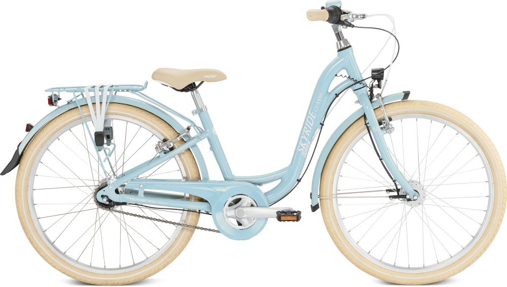 Puky Skyride 24-7 Classic Children's Bike Retro Pastel Blue