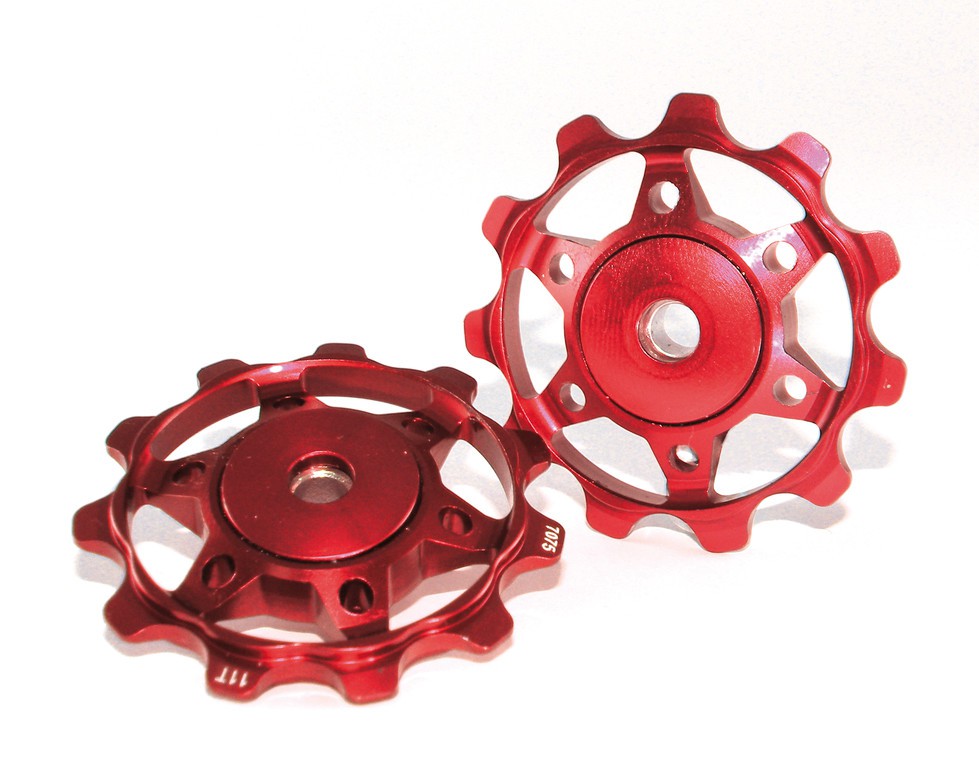 XLC Pulley wheel red