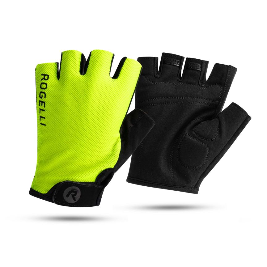 Фото - Велорукавички Rogelli Core Cycling Gloves Neon ROG351579 
