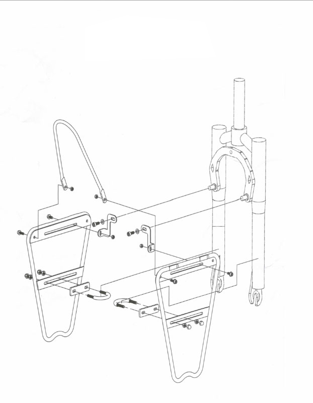 Luggage Rack Lowrider for Front