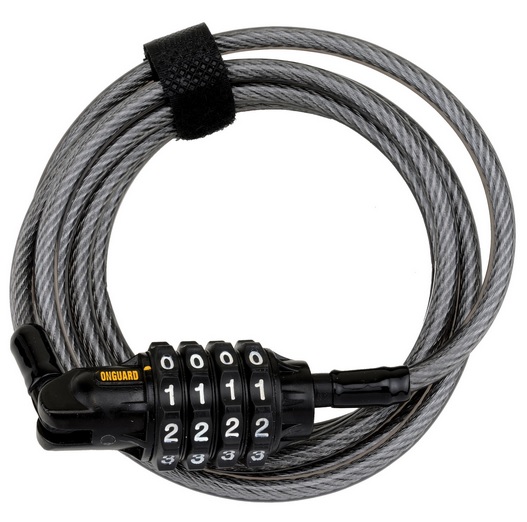 OnGuard combination lock Terrier Combo 210 cm cable
