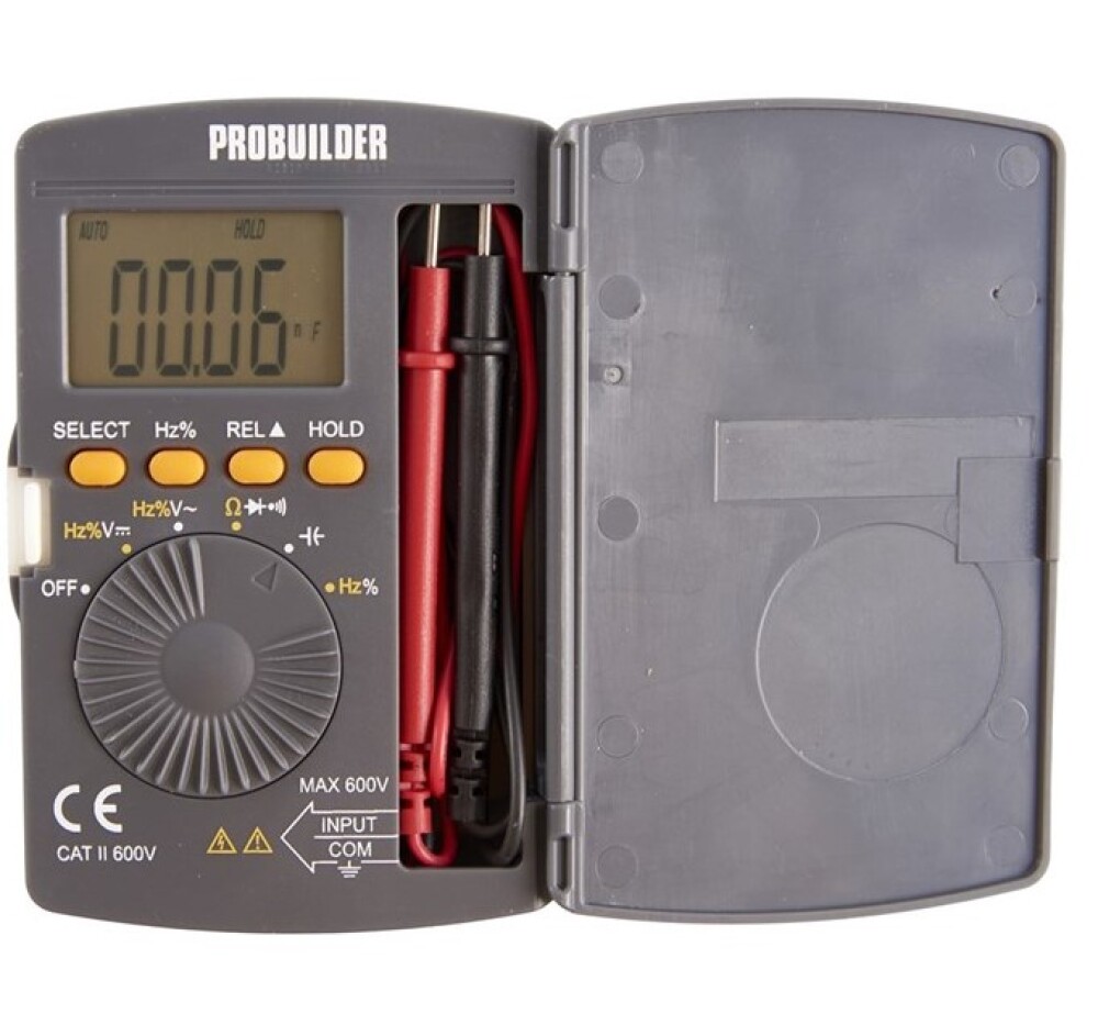 Building Multimeter ProBuilder Digitalt Multimeter