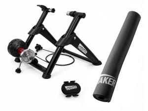 Pathtaker Wheel-On Trainer with cadence and speed sensor & training mat